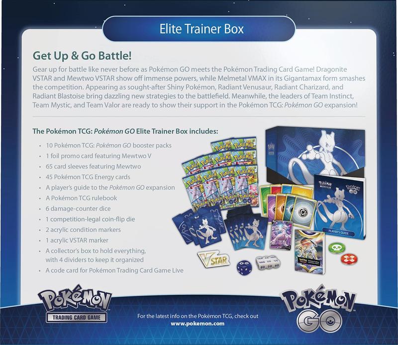 Elite Trainer Box Pokémon TCG Pokémon GO Pokémon - Pokemon - Deck